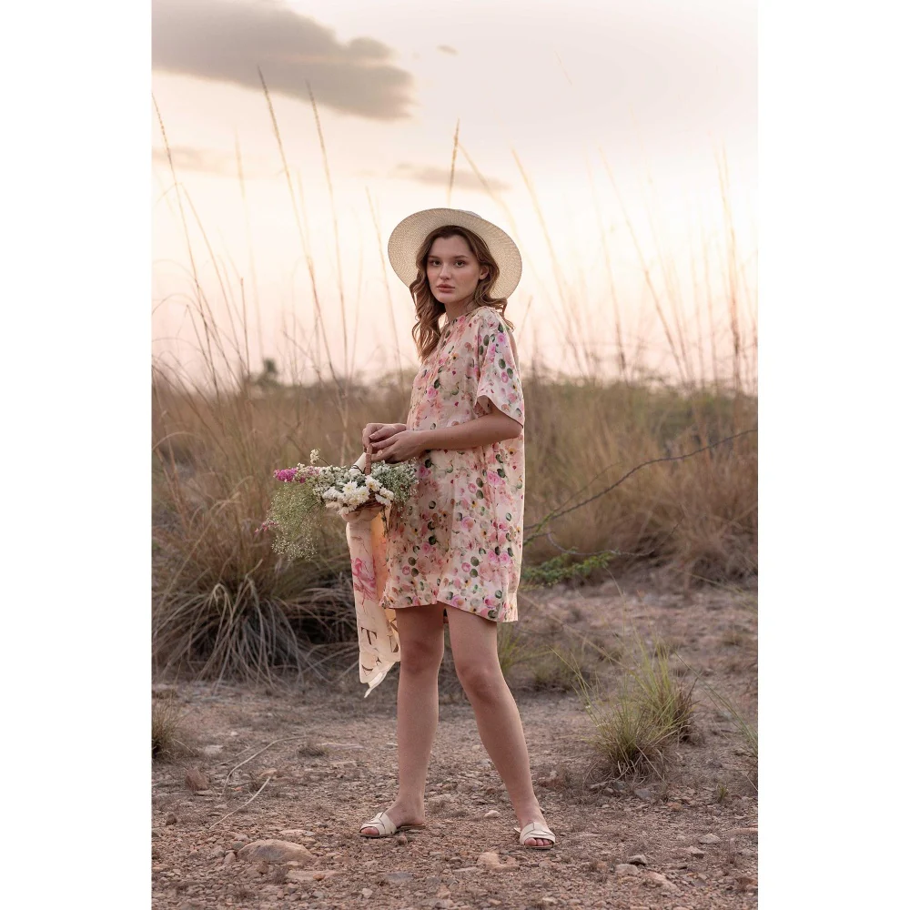 AFRIYA Whispering Pastels Short Dress - Image 4
