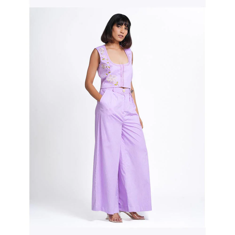 AHI Clothing Dove Co-Ord - Lilac - Image 4