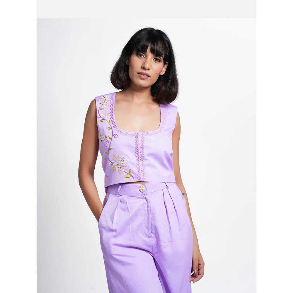 AHI Clothing Dove Co-Ord - Lilac - Image 5