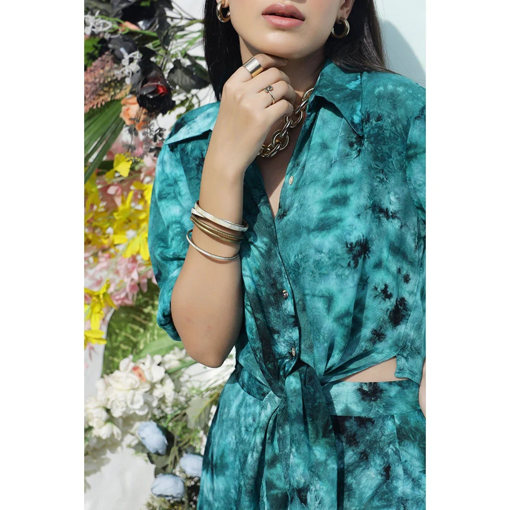 AlterEGO Green Tie Dye Coordinate (Set of 2) - Image 5