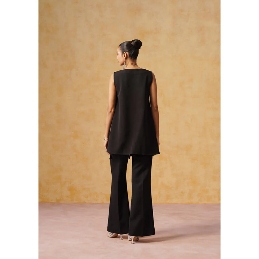 AMOSHI Meher Co-Ord Set Black - Image 6
