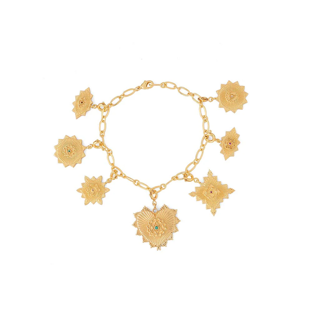 AZGA Chakra Charm Bracelet - Image 2