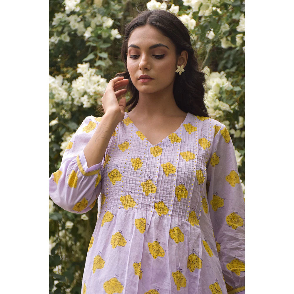 Baise Gaba Lavender Dijon Kurta - Image 6