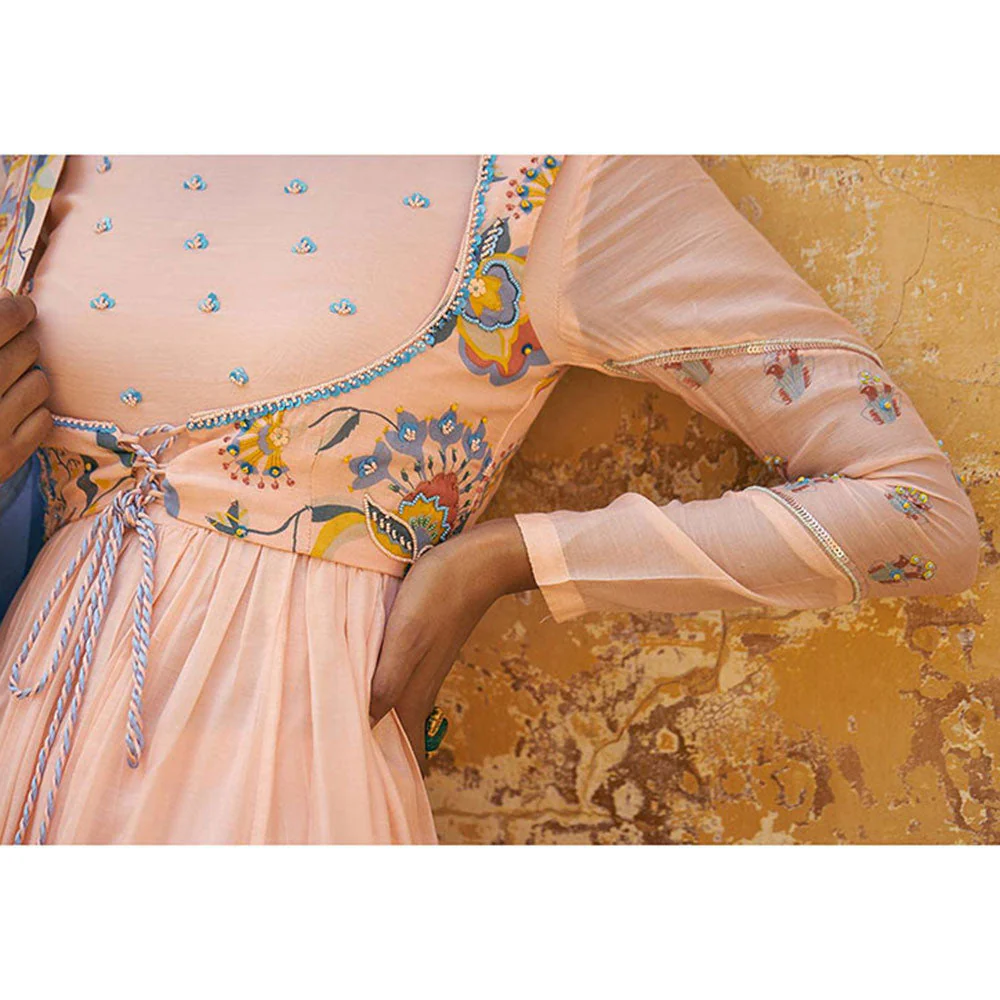 Baise Gaba Mann Mohini Anarkali Kurta - Image 4