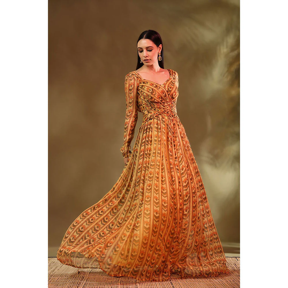 Baise Gaba Yellow Rosaline Dress - Image 5