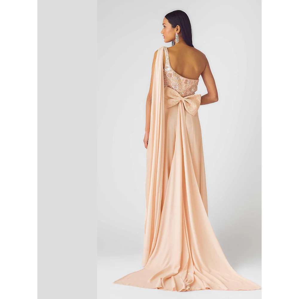 Basanti Kapde aur Koffee The Blush Celeste Embellished Jumpsuit - Image 2