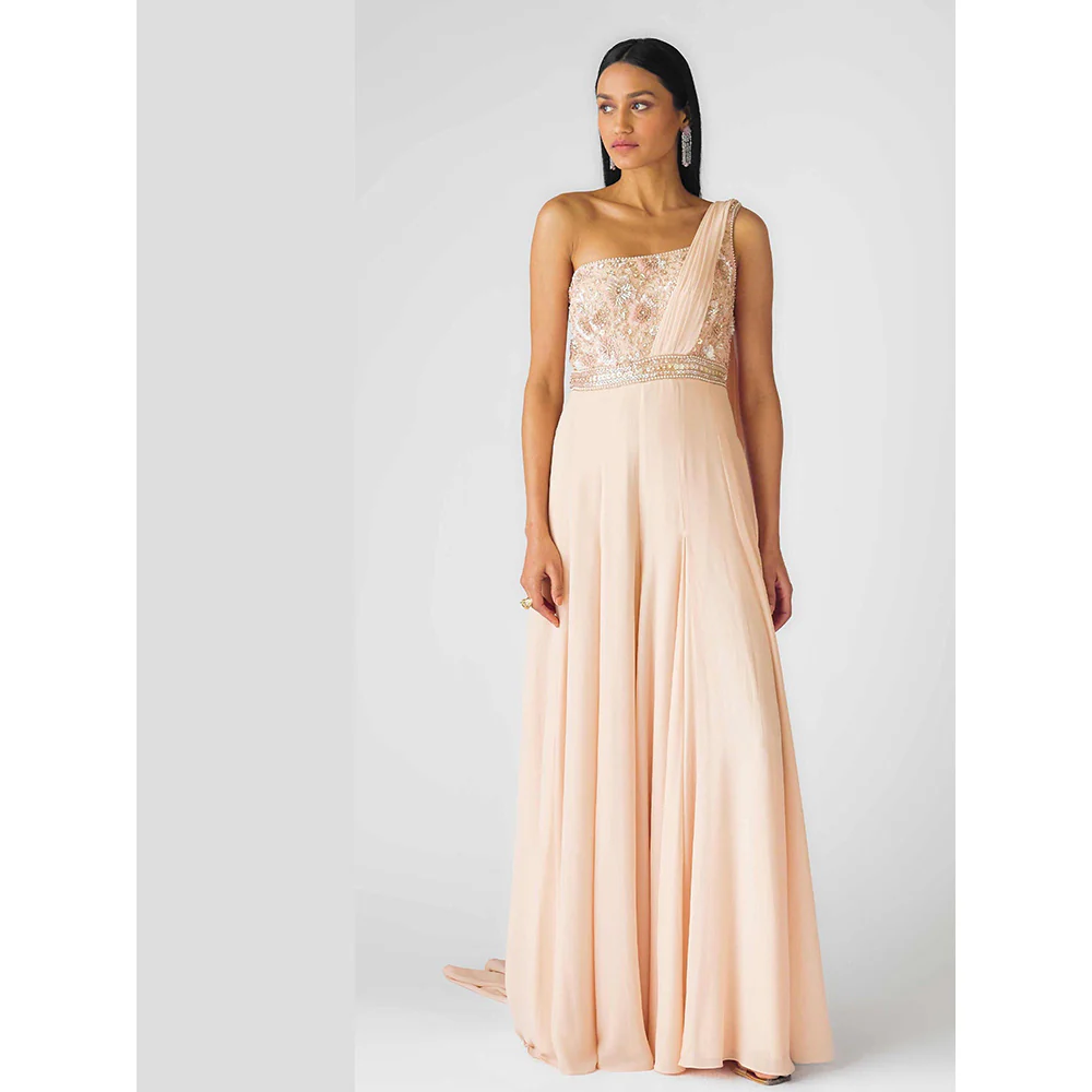 Basanti Kapde aur Koffee The Blush Celeste Embellished Jumpsuit - Image 6