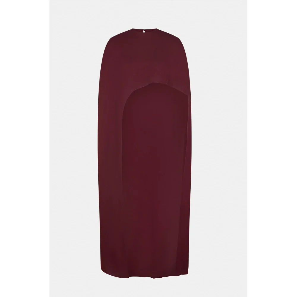 BEYOND Wine Alaia Asymmetrical Overlay Top - Image 8