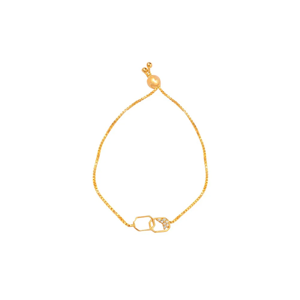 Bijou Co. Octavia Lab Grown Diamond Bracelet - White