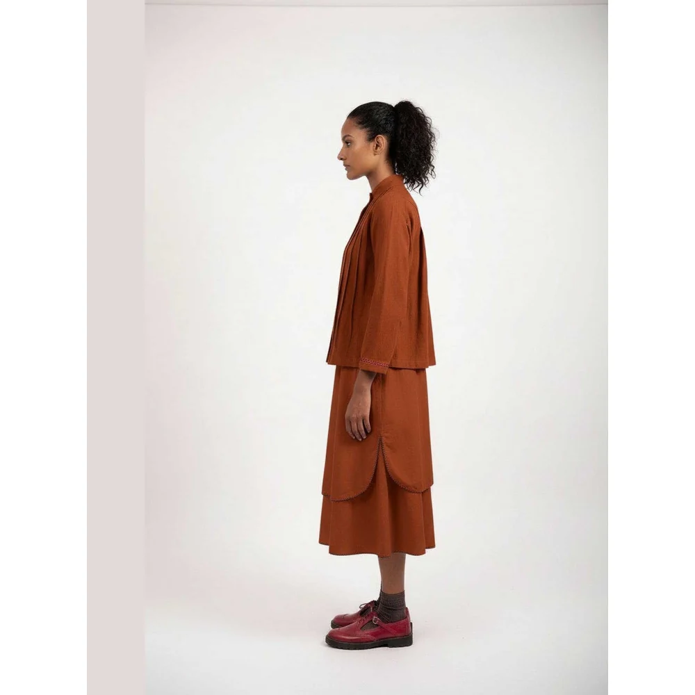 Doodlage Varna Rust Jacket - Image 6