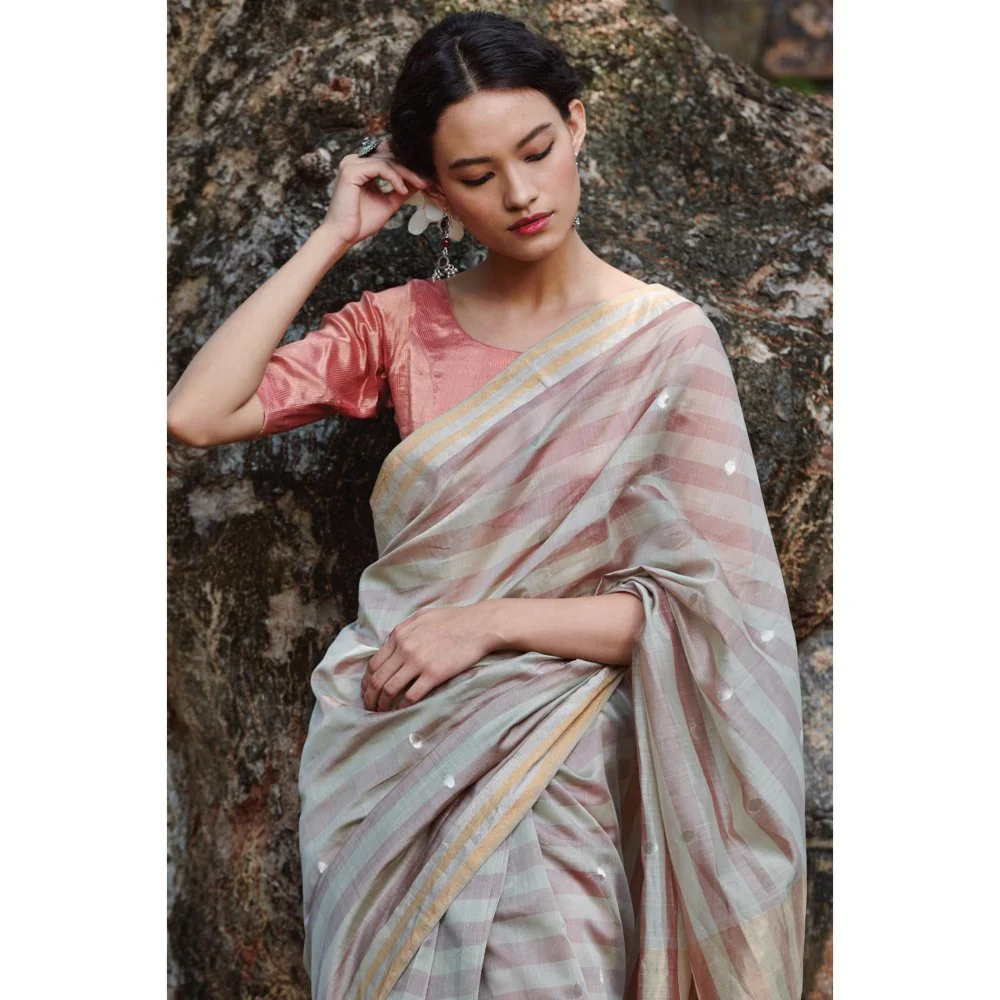 Dressfolk Shafafi Saree - Image 2