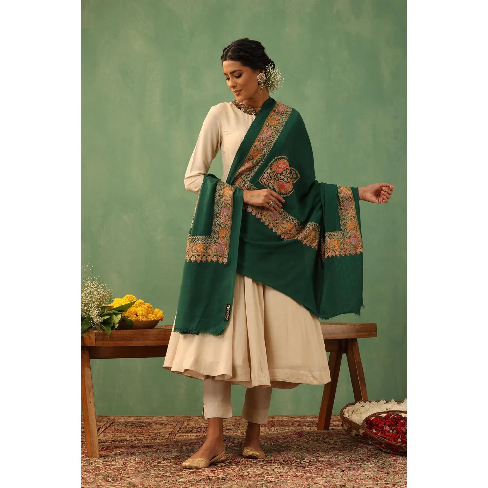 Dusala India Adija Cashmere Shawl - Image 3