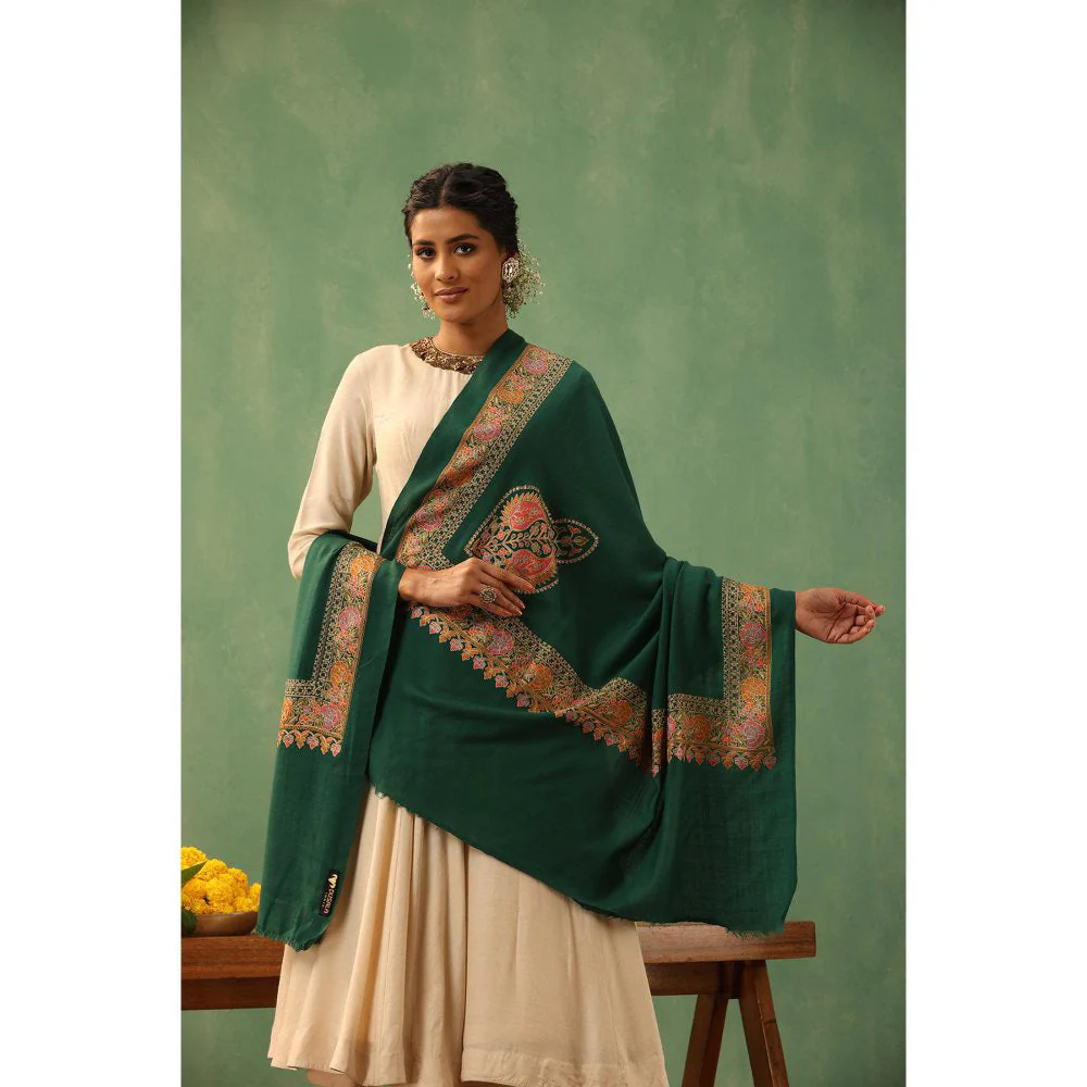Dusala India Adija Cashmere Shawl - Image 4