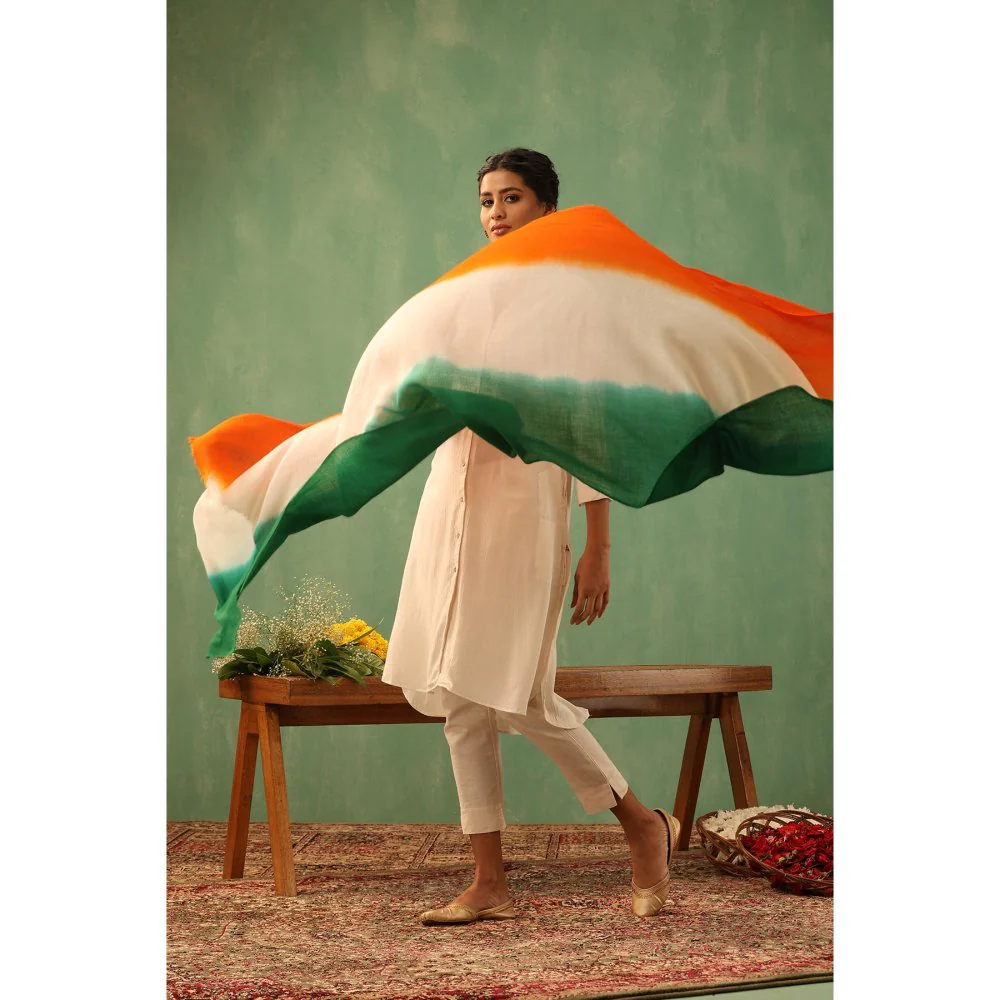 Dusala India Ulji Cashmere Stole - Image 3