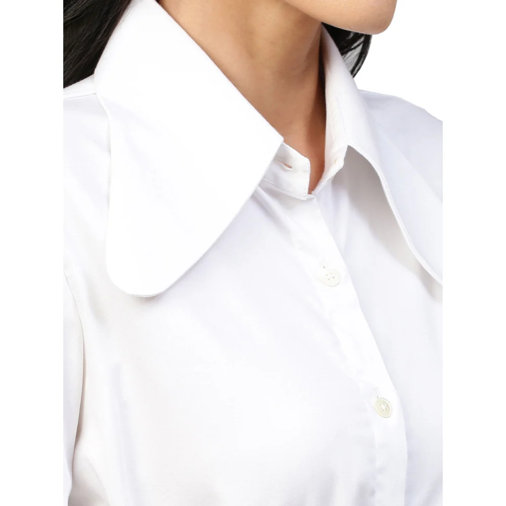 Echke Asymmetric Top With Long Collars - Image 7