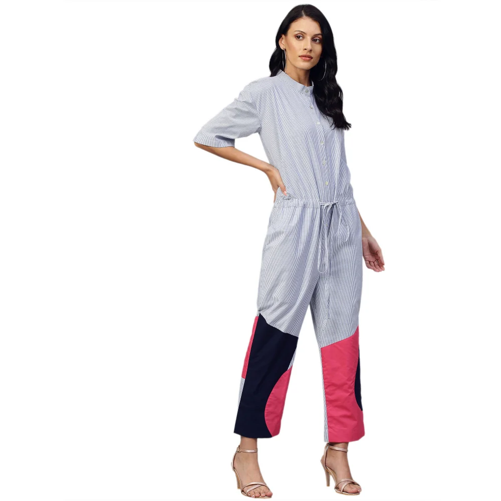 Echke Jumpsuit With Tie-Up Feature - Image 4