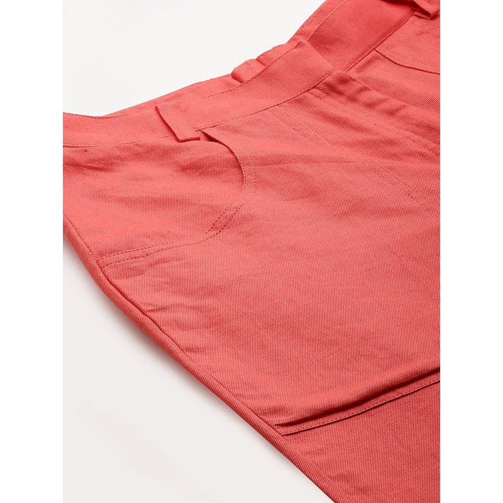 Echke Rouged Top and Tie-Up Pants Co-Ord Set (Set of 2) - Image 2