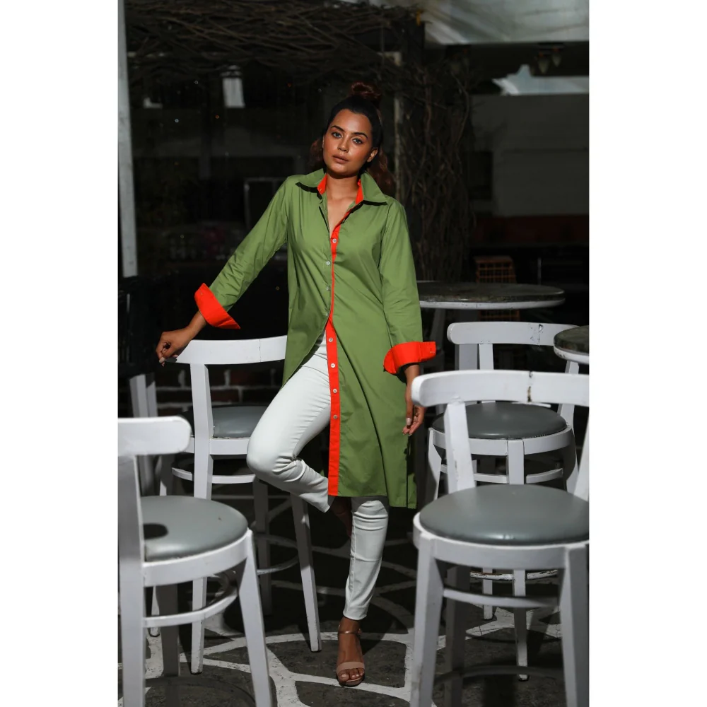 Echke Shirt with Back Tie-Up Feature - Image 2