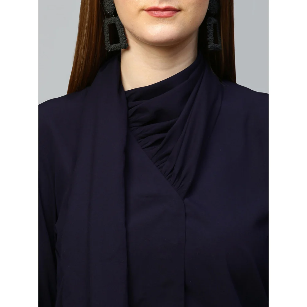 Echke Top With One Side Shawl Feature - Image 6