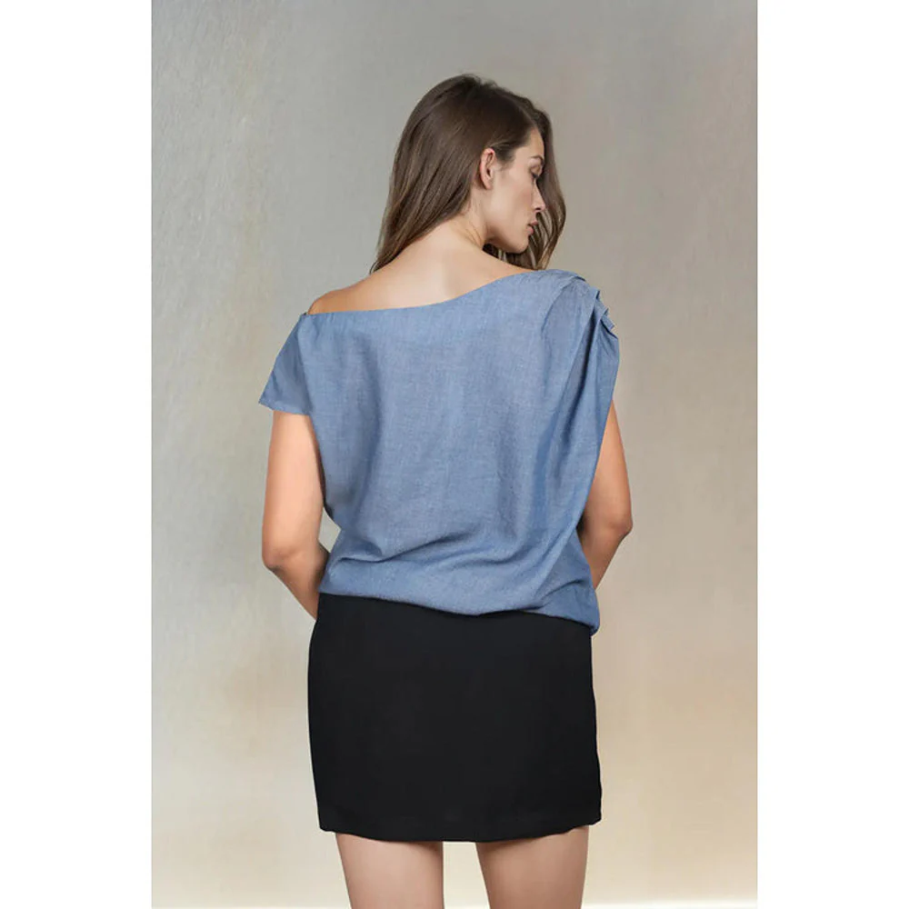 Fawn 24 Drop Denim Top - Image 2