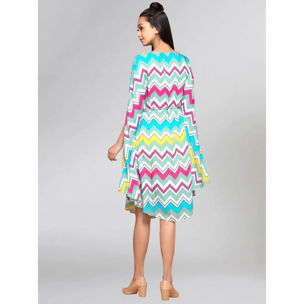 First Resort by Ramola Bachchan Multi Colour Dress - Image 3