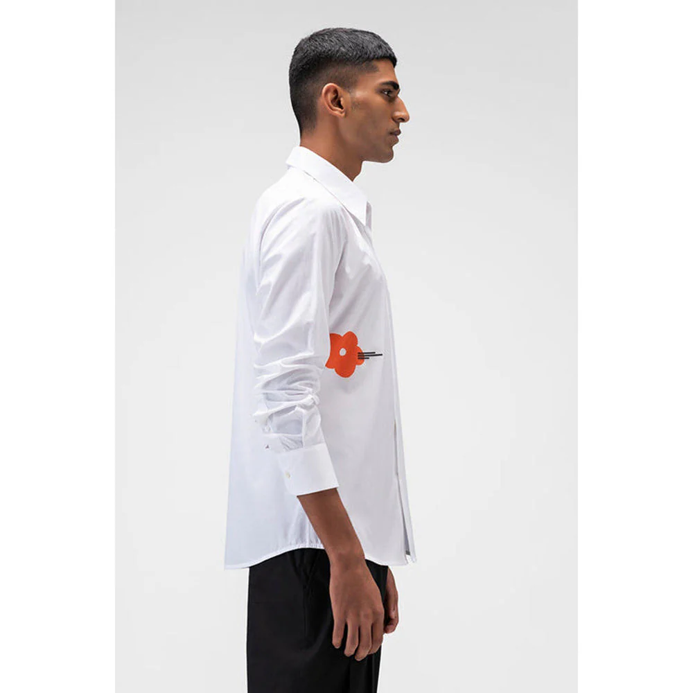 Genes Lecoanet Hemant Men Shirt With Constructed Darts - Image 3