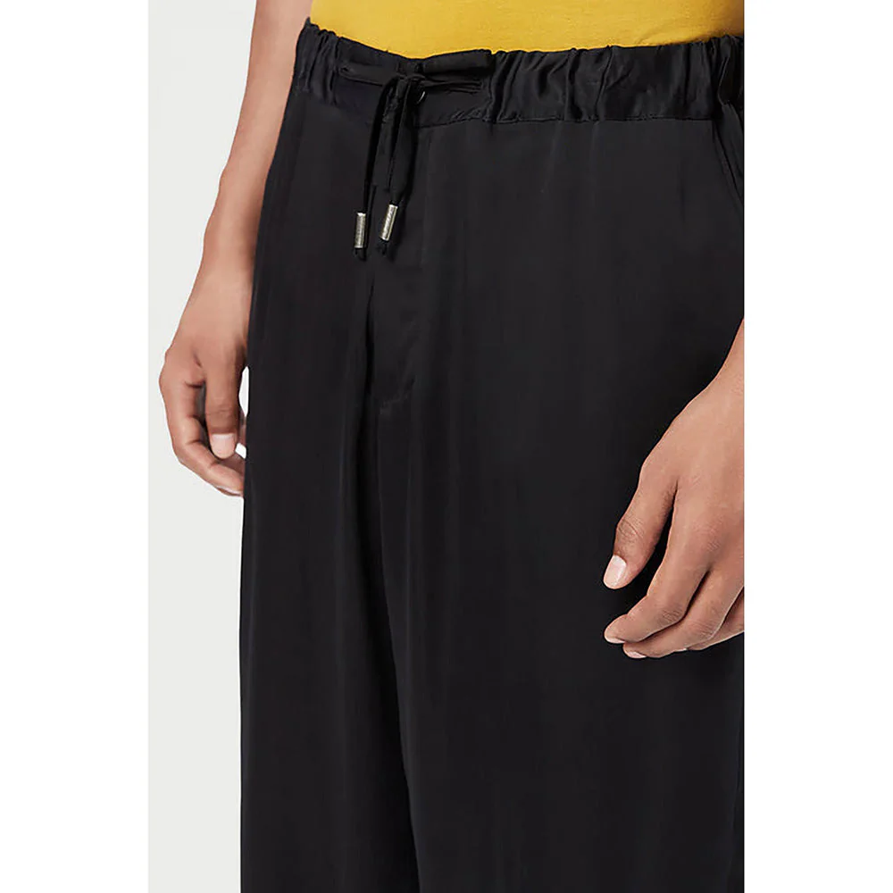 Genes Lecointe Hemant Straight Fit Trousers With Front Drawstrings - Image 4