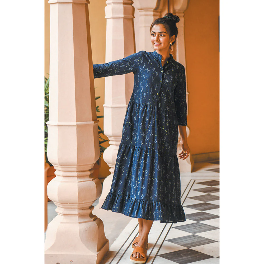 Gulaal Izar Tier Maxi Dress