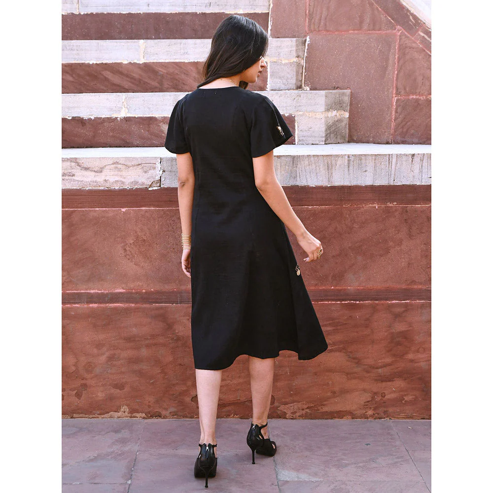 Gulaal Kairavi Bug Embroidered Dress - Image 3