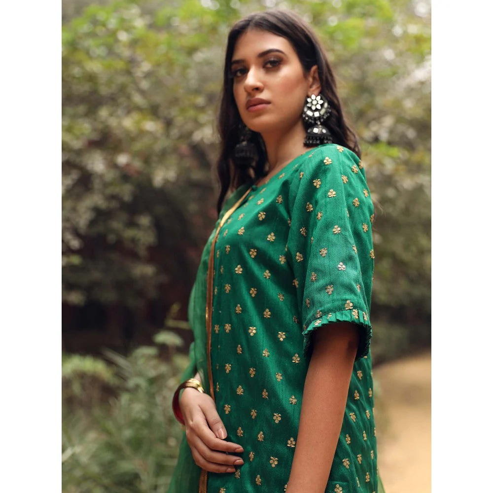 Gulabo Jaipur Falki Straight Kurta (Set of 3) - Image 7