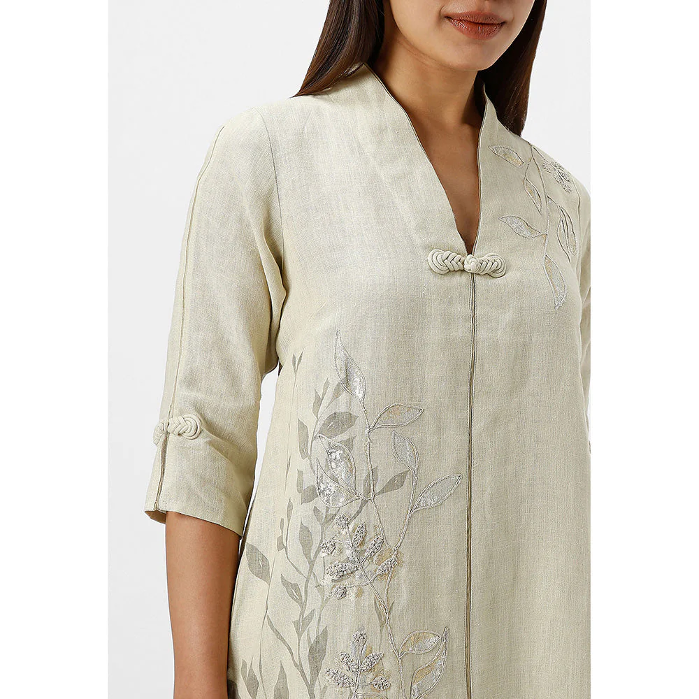 Kaveri Green Tea Bamboo Grove Co-Ord (Set of 2) - Image 4