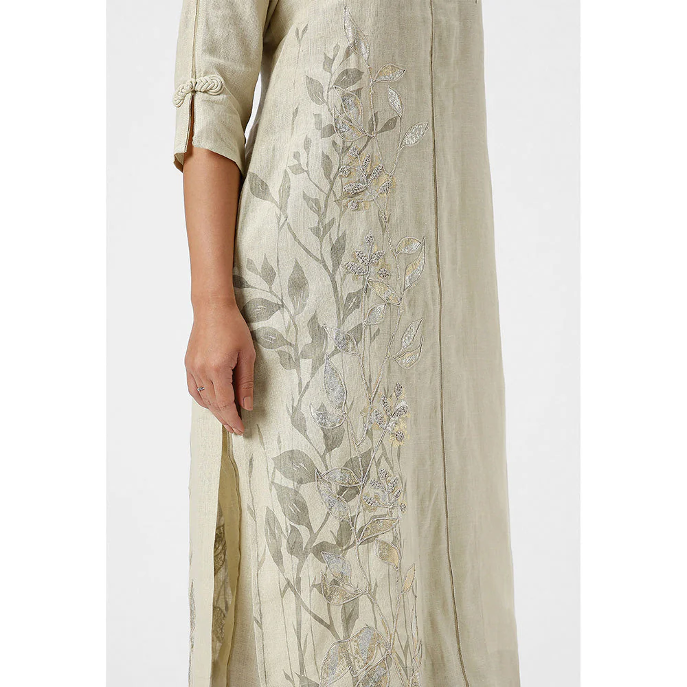 Kaveri Green Tea Bamboo Grove Co-Ord (Set of 2) - Image 5