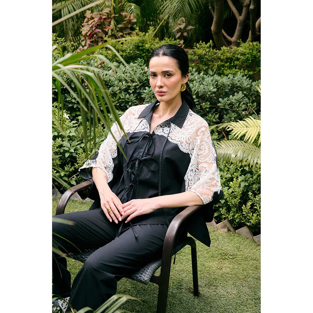 Kay Kay BY KKHUSHI SAHAII NY raze Black Co-Ord Set - Image 5