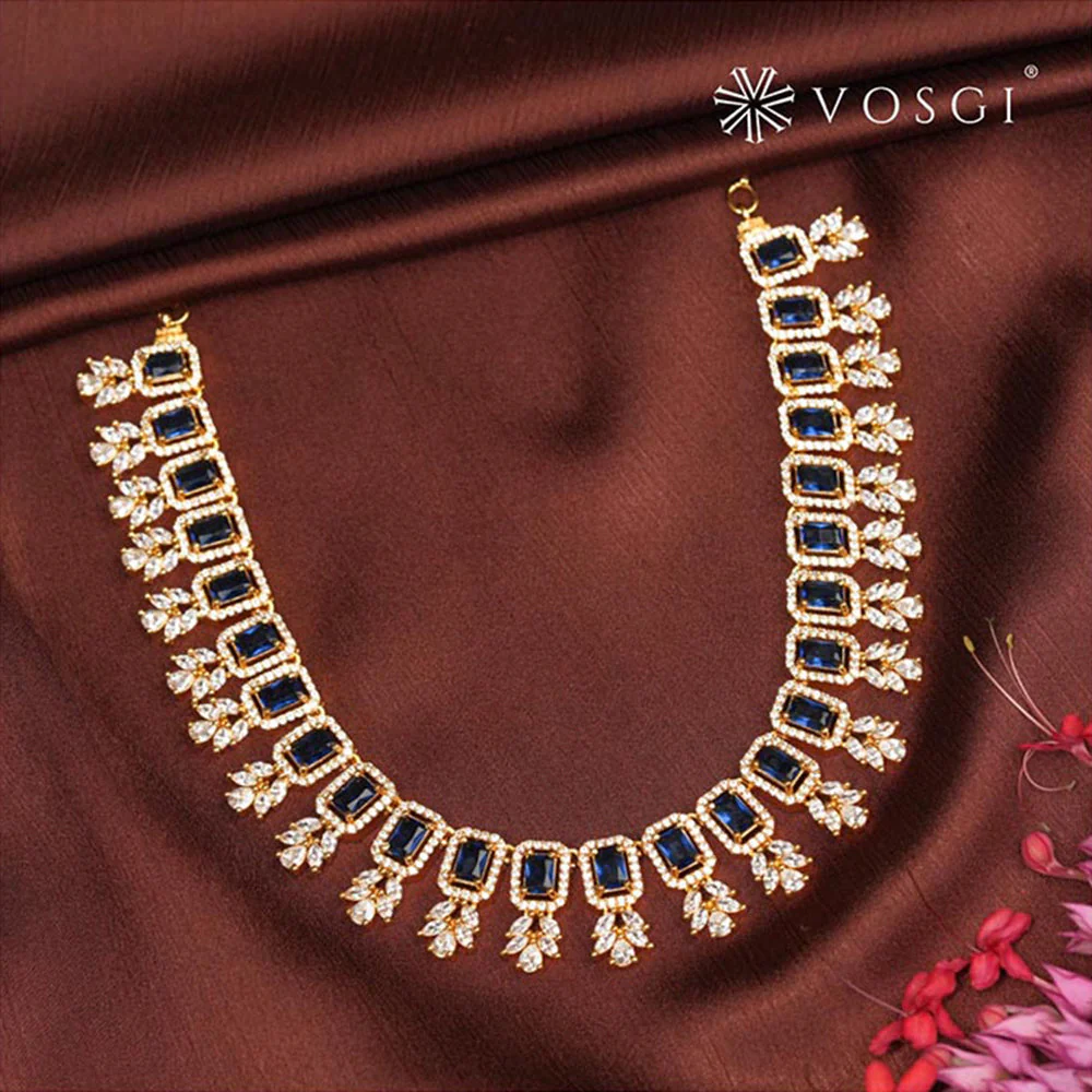 Label Ruby Blue Royal Sapphire-Inspired Statement Jewellery Set - Image 4