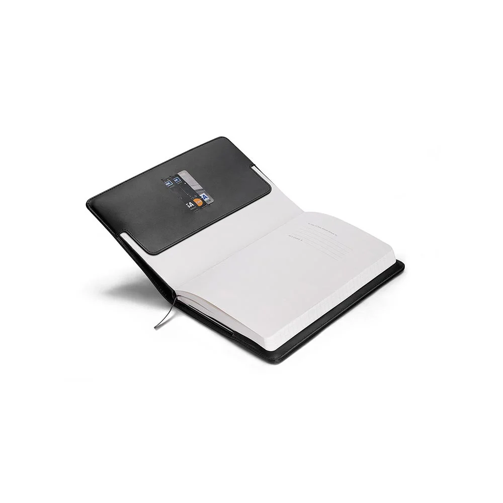 Lapis Bard Mayfair A5-Size Leather Notebook and Black Jacket - Image 6