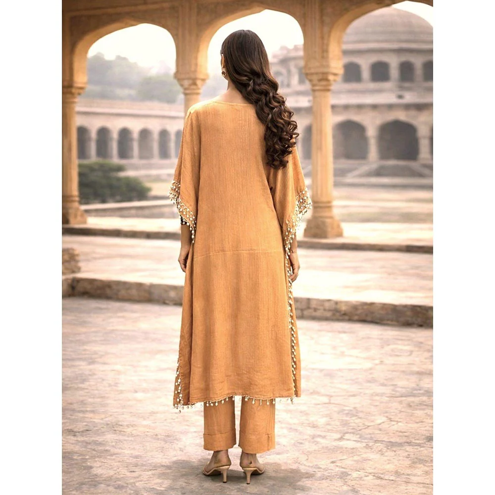 MABISH LUXE Mirror Work Kaftan with Pant - Image 3