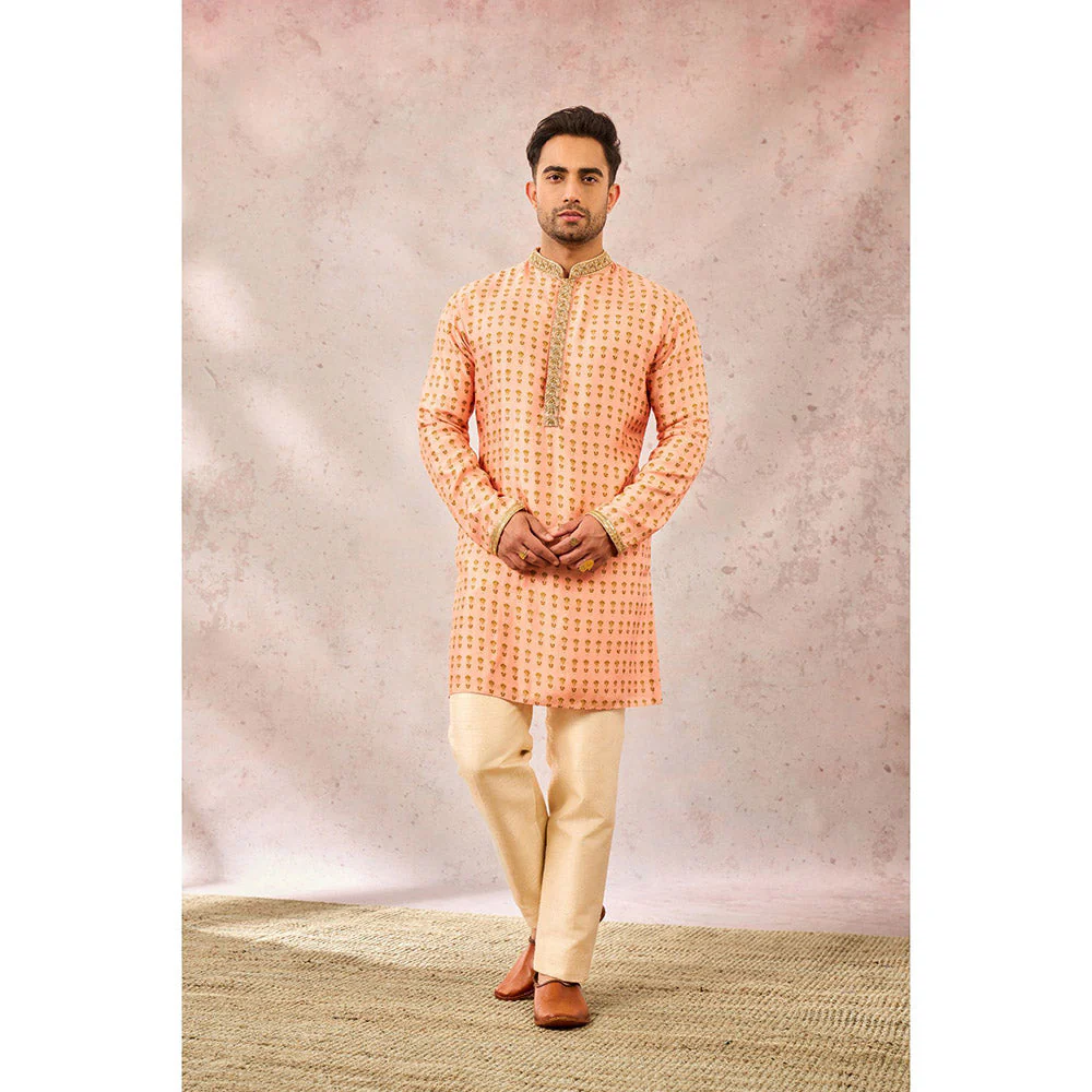 Masaba Peach The Agra Petha Kurta - Image 2