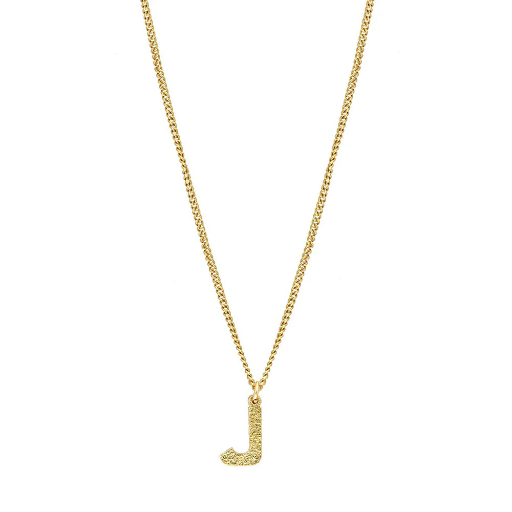 MNSH Minimalistic Initial J Necklace - Image 2