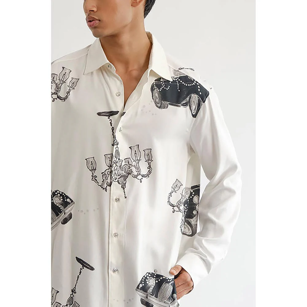 No Grey Area Multi-Color Palace Parade Shirt - Image 2