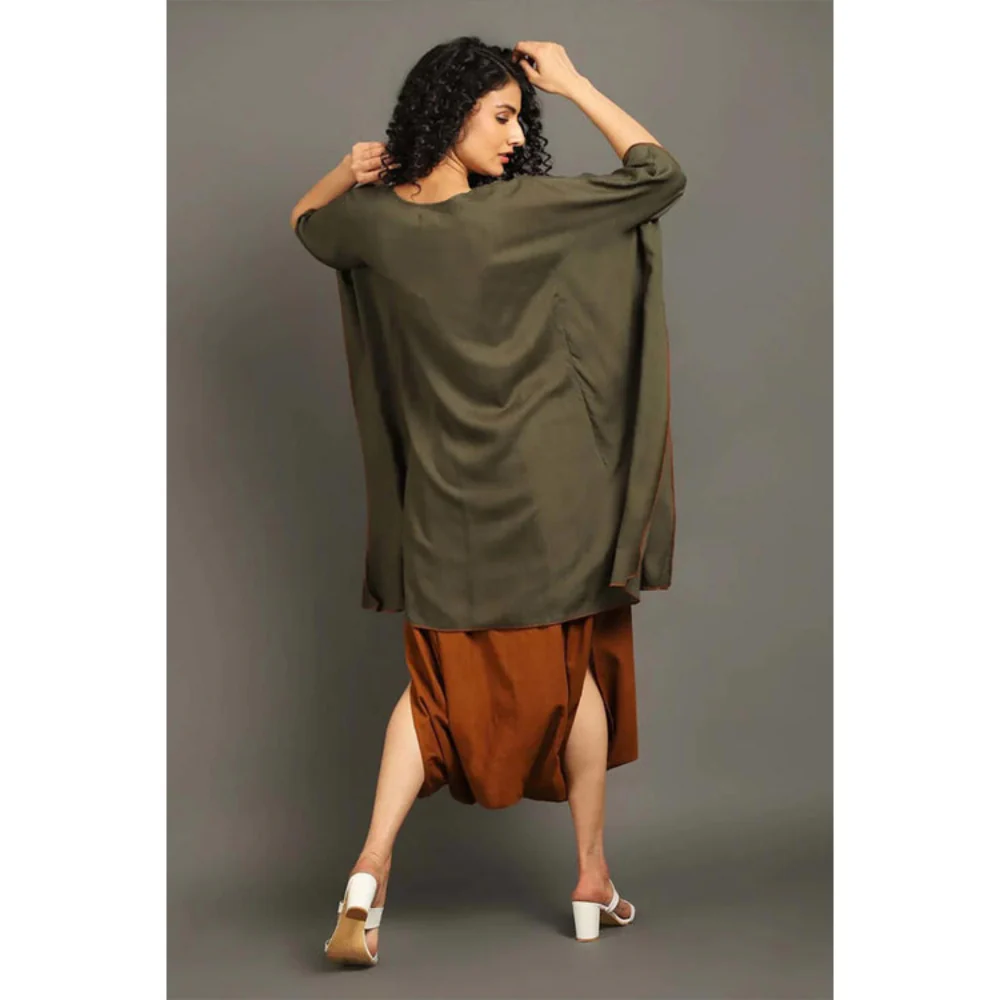 OMAANA Army Green Sufi Sage Co-Ord's - Image 2