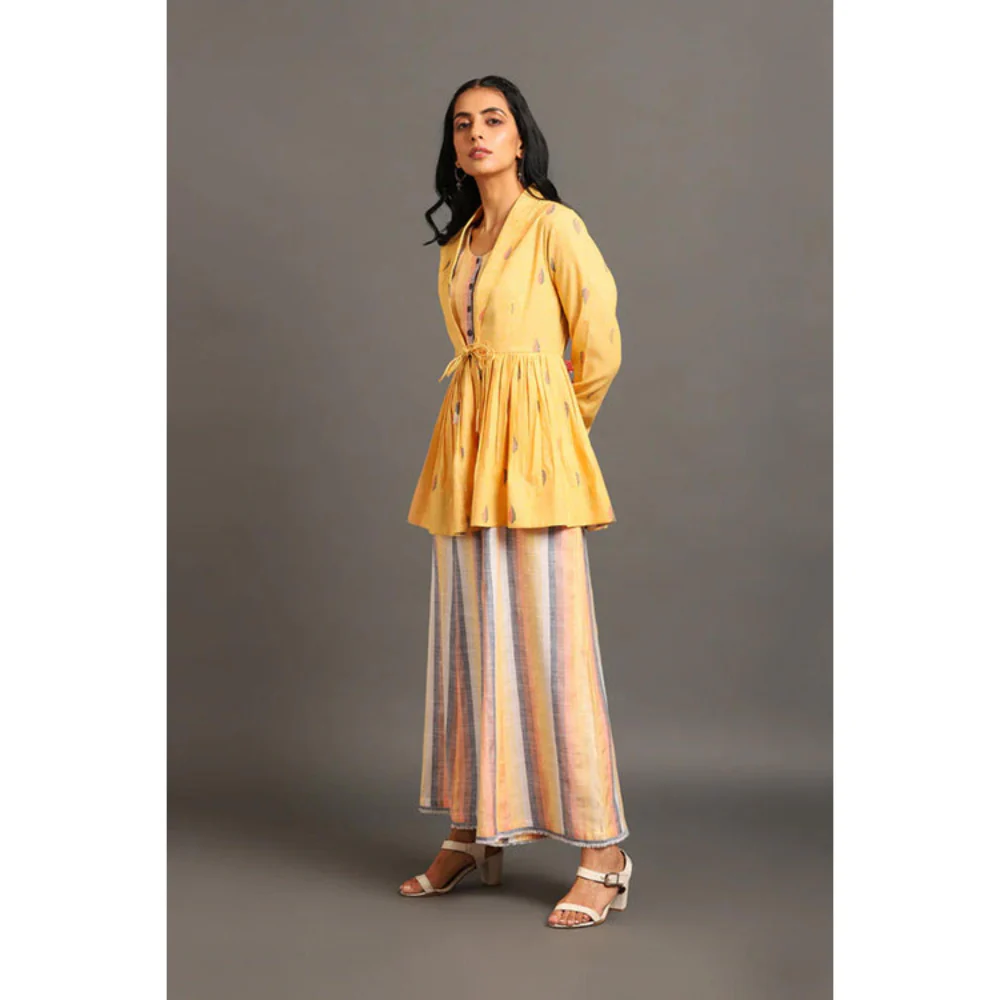OMAANA Butter Scotch Jumpsuit with Jacket - Image 3