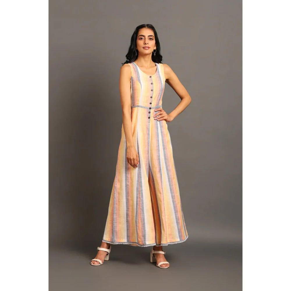 OMAANA Butter Scotch Jumpsuit with Jacket - Image 4