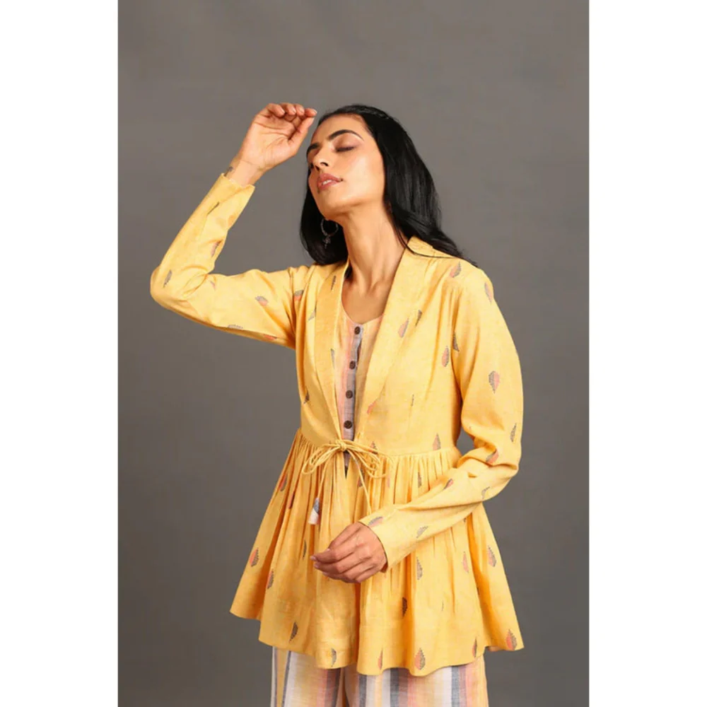 OMAANA Butter Scotch Jumpsuit with Jacket - Image 5