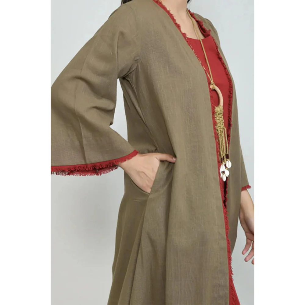 OMAANA Desert Faiza Dress with Jacket - Image 5
