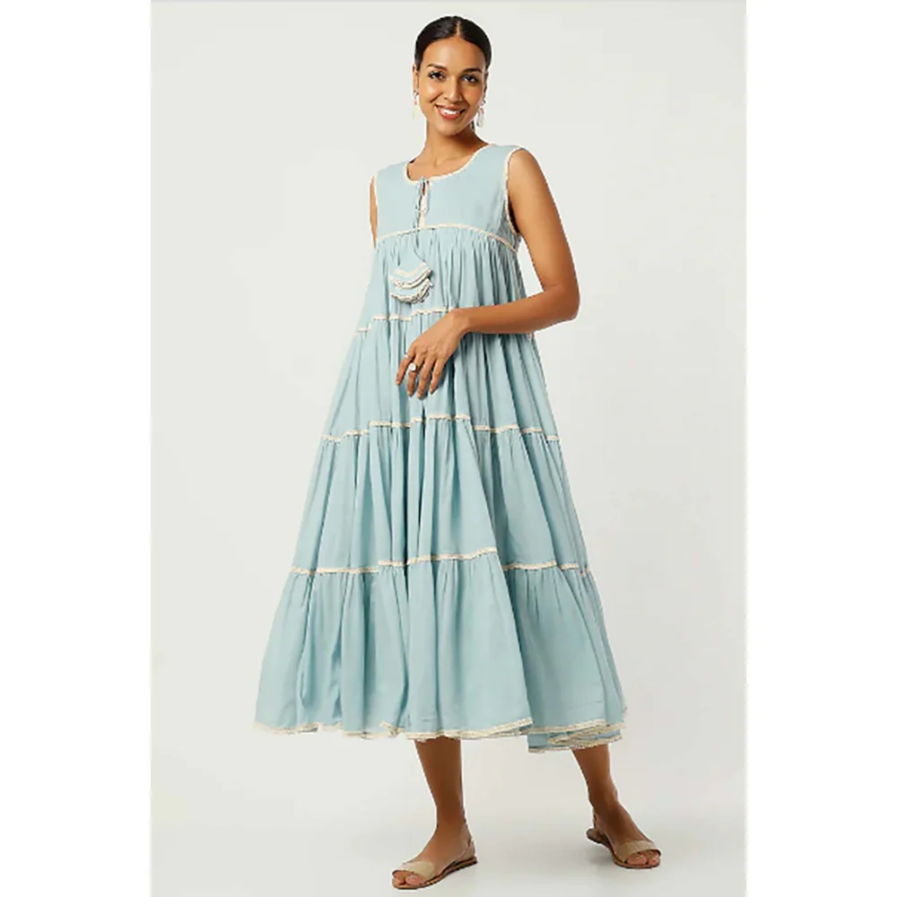 OMAANA Sky Summer Breeze Maxi Dress