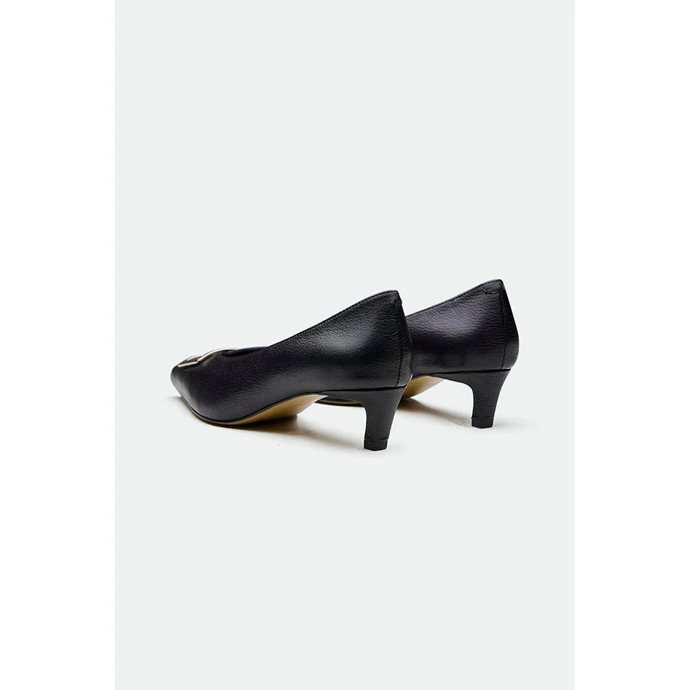 Oroh Black Slough Kitten Heels - Image 4
