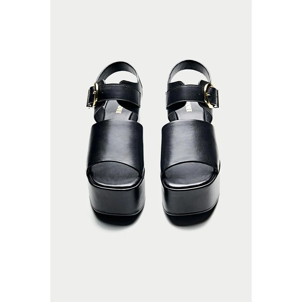 Oroh Formentera Black Sandal Heels - Image 6