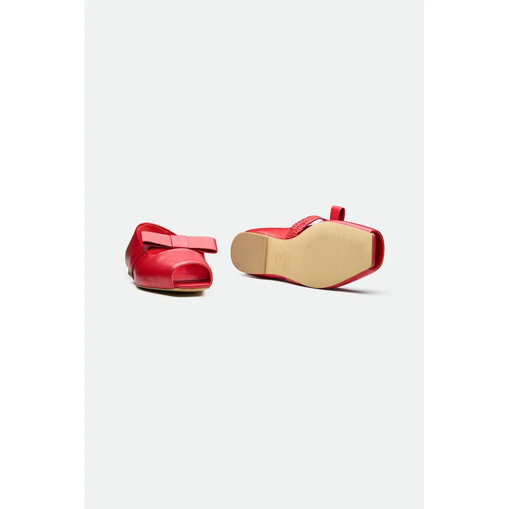 Oroh Red Maidstone Ballerinas - Image 6