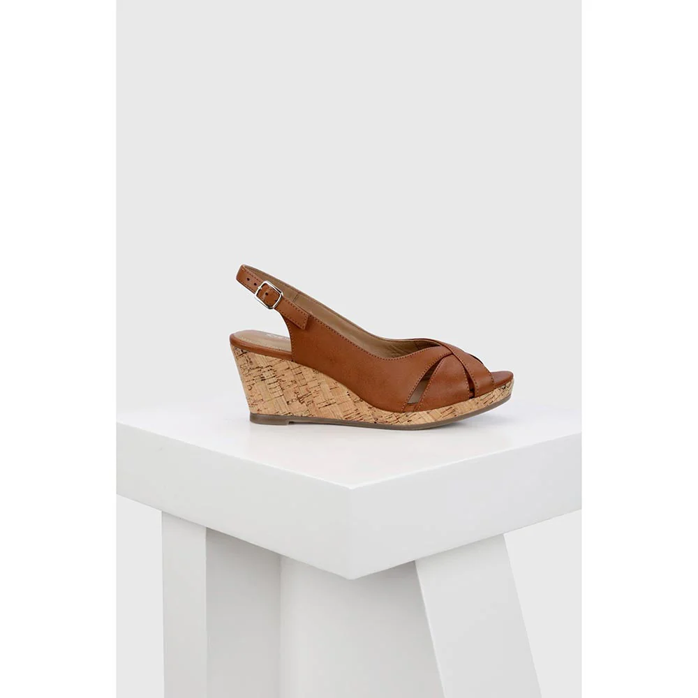 Oroh Segovia Tan Heels - Image 2
