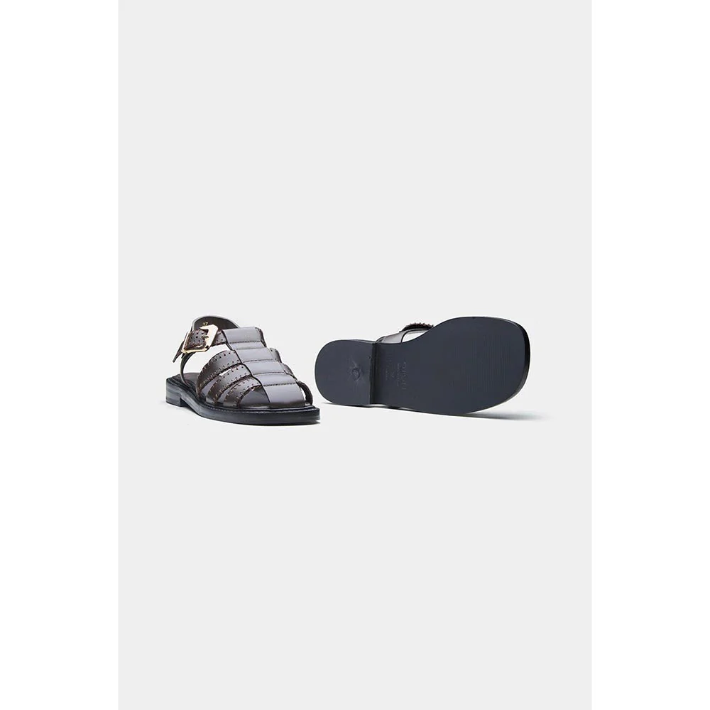 Oroh Women Brown Maura Sandals - Image 6